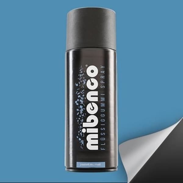 Mibenco FLYTANDE GUMMI SPRAY 400 ML BLÅ PASTELL MATE - MIBENCO