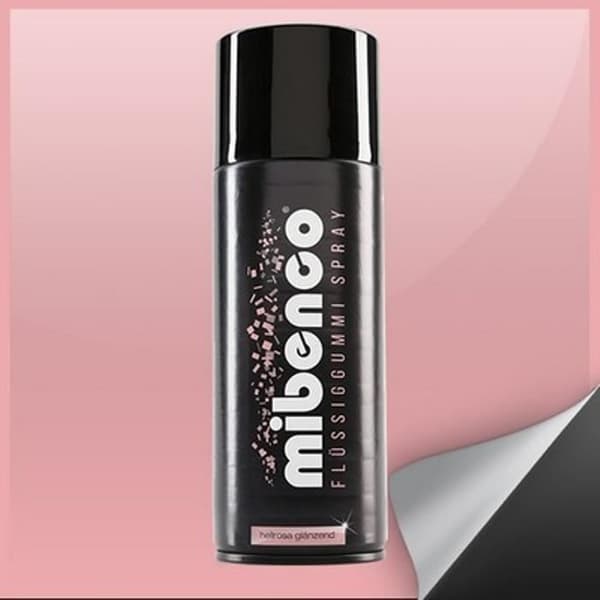 Mibenco FLYTANDE GUMMI SPRAY 400 ML LJUS BLEK ROSA - MIBENCO
