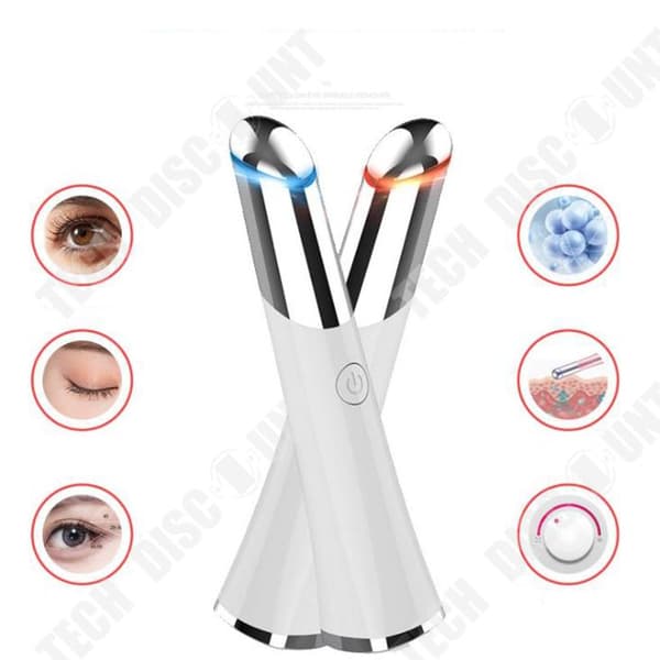 TD® Device Eye Lip Massager Anti-Wrinkle Anti-Aging Uppladdningsbar Sonic Heating Vibration För att ta bort mörka ringar och svullnader