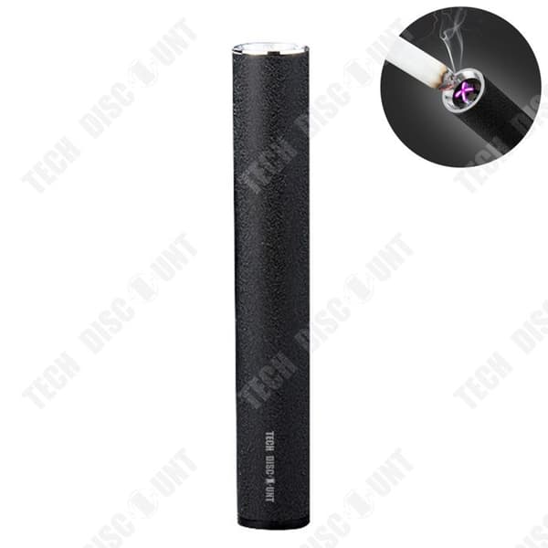TD® Blow a Blow Vindtät cigarettändare Bärbar mini luftflödessensor Switch Tändare USB Uppladdningsbar Dual Arc tändare