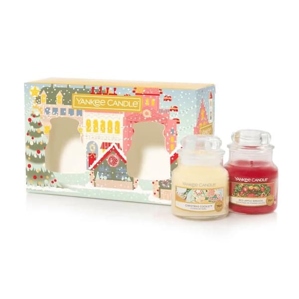 GÅVOSATS MED 2 LJUS I LITEN BURK ORIGINAL - YANKEE CANDLE