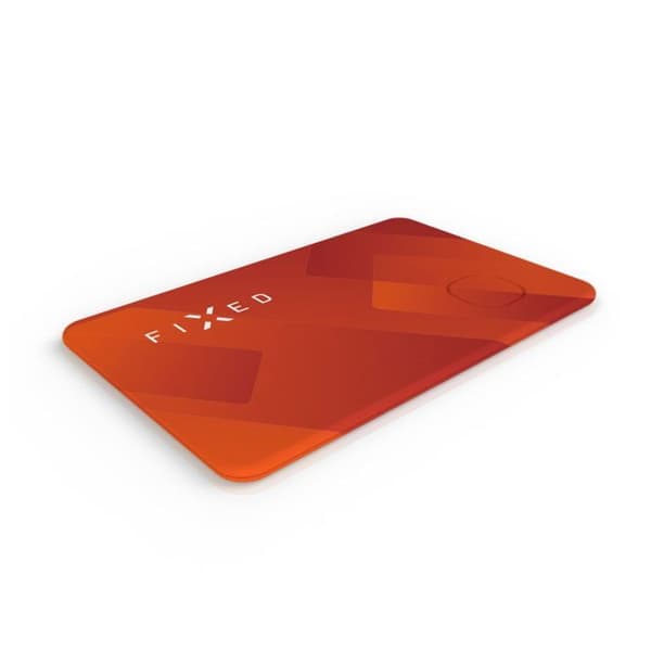 Plånbokstracker, Blutooth 5.0, Hitta Min - Fixe (FIXTAG-CARD-OR) - Röd