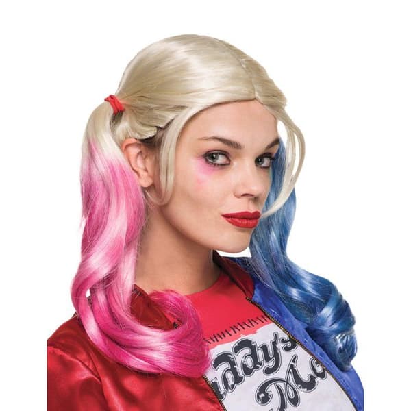 HARLEY QUINN SJÄLVMORDS SQUAD PERUK KVINNOR