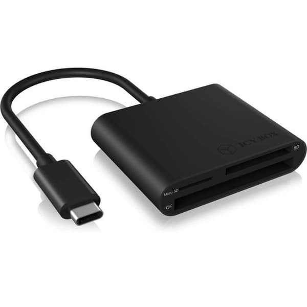 ICY BOX IB-CR301-C3 USB 3.0 Type-C extern minneskortläsare