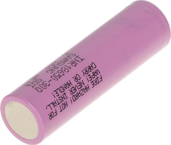 Samsung elektronisk cigarettbatteri - BAT-INR18650-30Q/AKU - 3,6 V LI-ION BATTERI