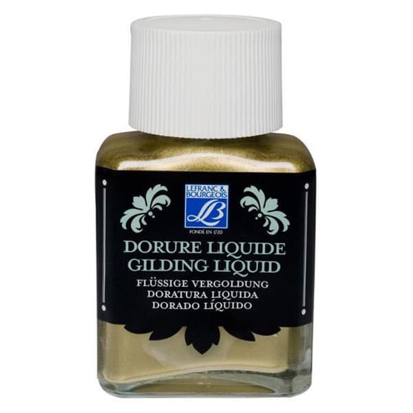 Lefranc &amp; Bourgeois Liquid Gilding Paint 75ml Rich Gold