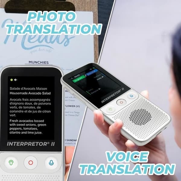 Interpretor 2 - Instant AI Voice Translator 137 språk med kamera