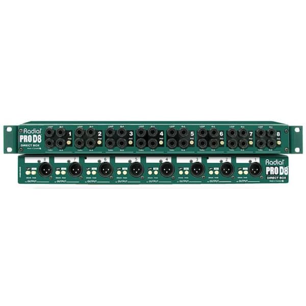 PRO D8 Multi Channel Keyboard DI P Direct Boxes