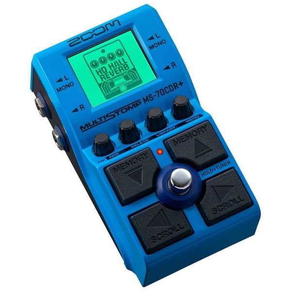 Effektpedal - ZOOM - MS-70CDR - 140 effekter - 6 samtidiga effekter - Analog krets