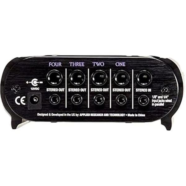 Hörlursförstärkare - ART - HEADAMP4 - 8 utgångar - 20 dB förstärkning - Optimal ljudkontroll