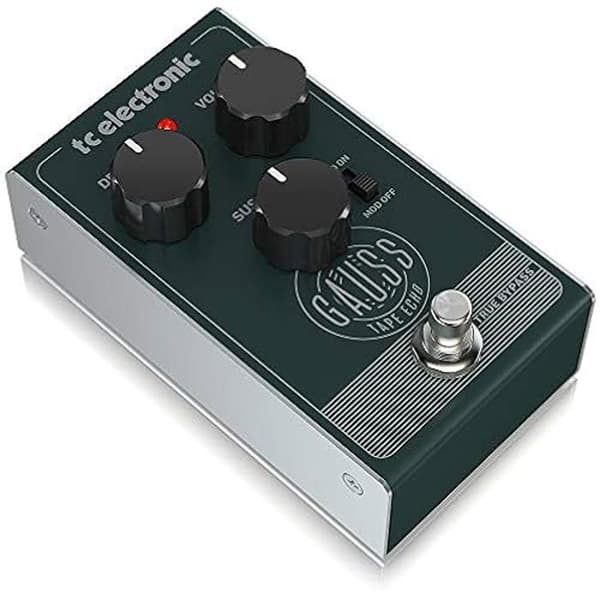 Eko-pedal - TC Electronic - GAUSS TAPE ECHO - Intuitiv kontroll - True Bypass - Drives med 9V batteri