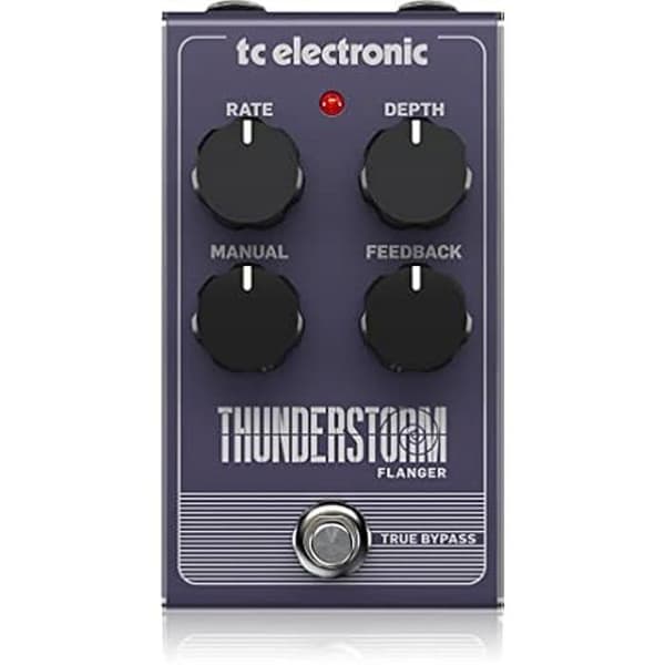 Flanger - TC Electronic - ÅSKVARN - Modulations effekt - Gitarrpedal - Rikt och dynamiskt ljud