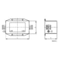 Miniatyrbild 3 av 3: TDK B84142B16R B84142B16R Brusfilter 250 V/AC 16 A (L x B x H) 121 x 86 x 61 mm 1 st