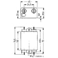 Miniatyrbild 3 av 3: TDK B84111AB60 B84111AB60 Brusfilter Flamhämmande 250 V/AC 6 A 1.8 mH (L x B x H) 45 x 76.5 x 28.6 mm 1 st