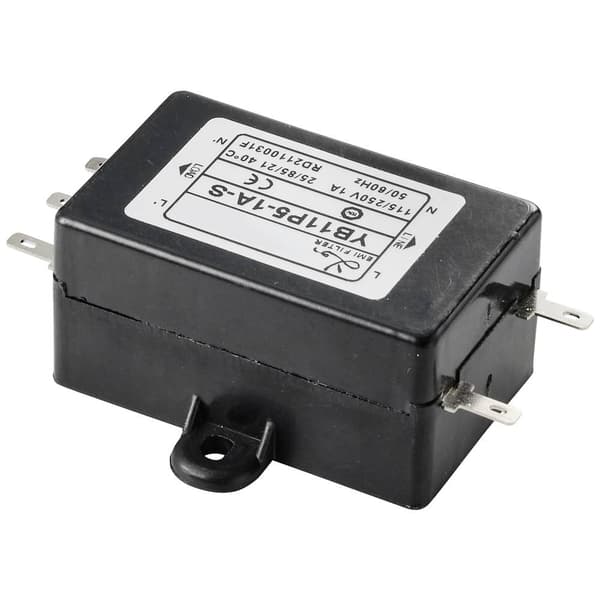 TRU COMPONENTS TC-10101420 Brusfilter 250 V/AC 1 A 3.7 mH (L x B x H) 68 x 50 x 25.5 mm 1 st