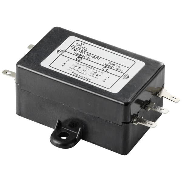 TRU COMPONENTS TC-10101424 Brusfilter 250 V/AC 3 A 2.5 mH (L x B x H) 68 x 50 x 25.5 mm 1 st