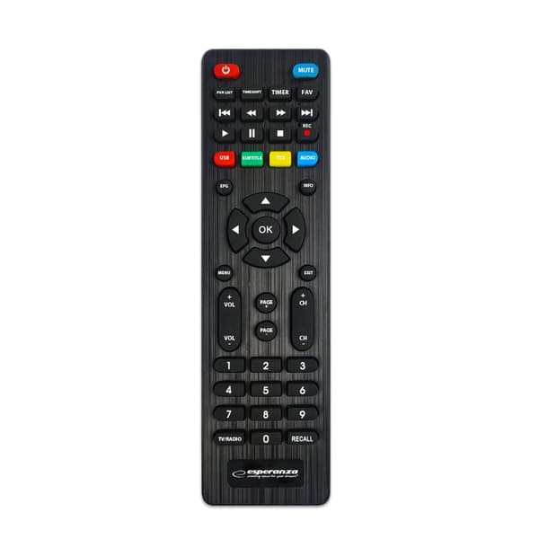 Esperanza EV108R TV-set-top-box Kabel Svart