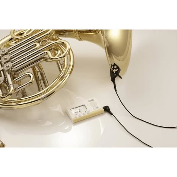 Orkestertuner - KORG - CA-2 - Högkänslig mikrofon - 200 timmars batteritid - Ljudutgångsläge