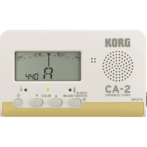 Orkestertuner - KORG - CA-2 - Högkänslig mikrofon - 200 timmars batteritid - Ljudutgångsläge