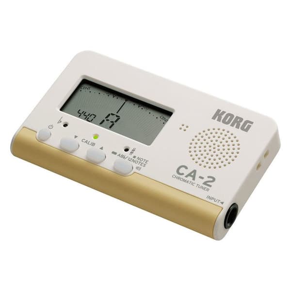Orkestertuner - KORG - CA-2 - Högkänslig mikrofon - 200 timmars batteritid - Ljudutgångsläge
