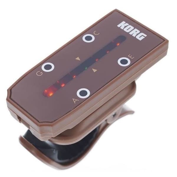 Tuner - KORG - Headtune HT-U1 - Brun - Ukulele Kompatibilitet - Klämma