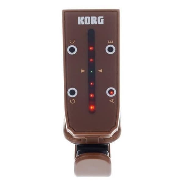 Tuner - KORG - Headtune HT-U1 - Brun - Ukulele Kompatibilitet - Klämma