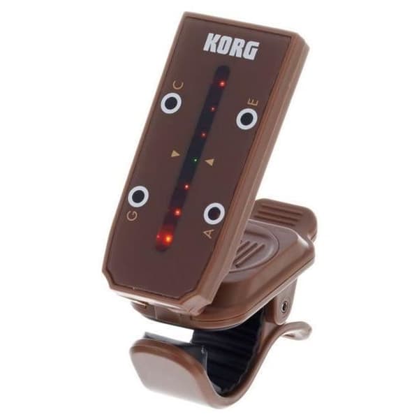 Tuner - KORG - Headtune HT-U1 - Brun - Ukulele Kompatibilitet - Klämma