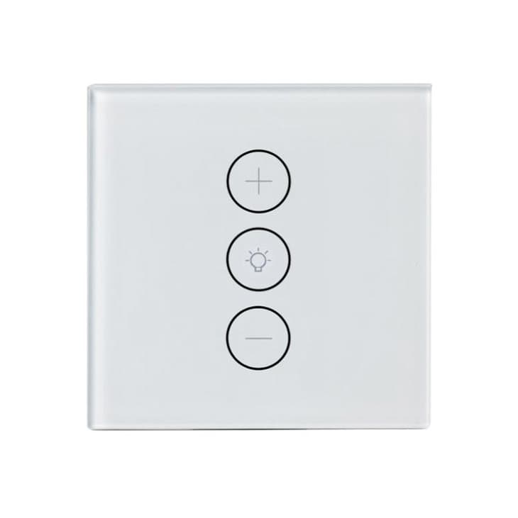 WiFi strömbrytare 2.6 GHz med dimmer Vit