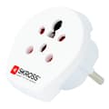 Miniatyrbilde 1 av 4: Reiseadapter India/Israel/Danmark til Europe Grounded