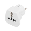Miniatyrbillede 1 af 4: Travel adapter, UK/US/Italy/Switzerland - EU, 250V/13