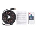 Miniatyrbillede 3 af 8: USB-drevet TV-belysning / LED-lyskæde med Fjer - 12W 60 LEDs SMD 5050 RGB 1x1m
