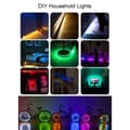 Miniatyrbillede 8 af 8: USB-drevet TV-belysning / LED-lyskæde med Fjer - 12W 60 LEDs SMD 5050 RGB 1x1m