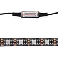 Miniatyrbillede 2 af 8: USB-drevet TV-belysning / LED-lyskæde med Fjer - 12W 60 LEDs SMD 5050 RGB 1x1m