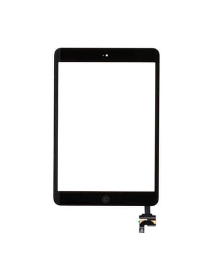 iPad mini skärm iPad mini 1/2:lle (pekskärm + hemknapp IC) - svart
