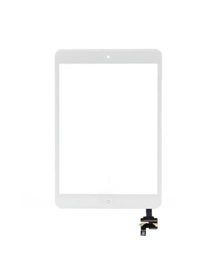 iPad mini skärm iPad mini 1/2:lle (pekskärm + hemknapp IC) - vit