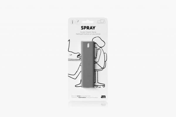 AM Spray Cleaner Mikrokuitu Harmaa
