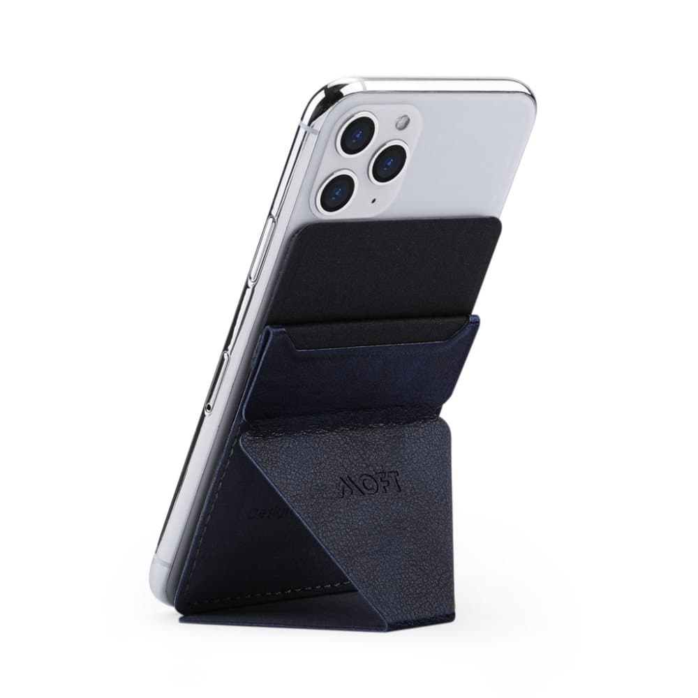 X Adhesive Phone Stand Navy Blue