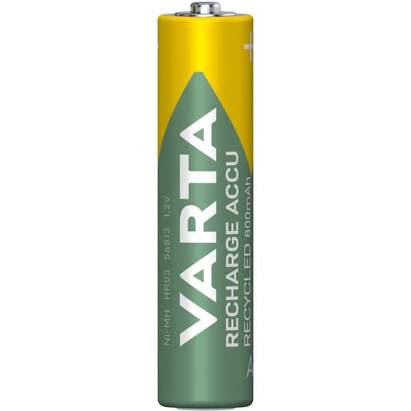 Genbrug Genopladeligt batteri AAA 800 mAh 4-p