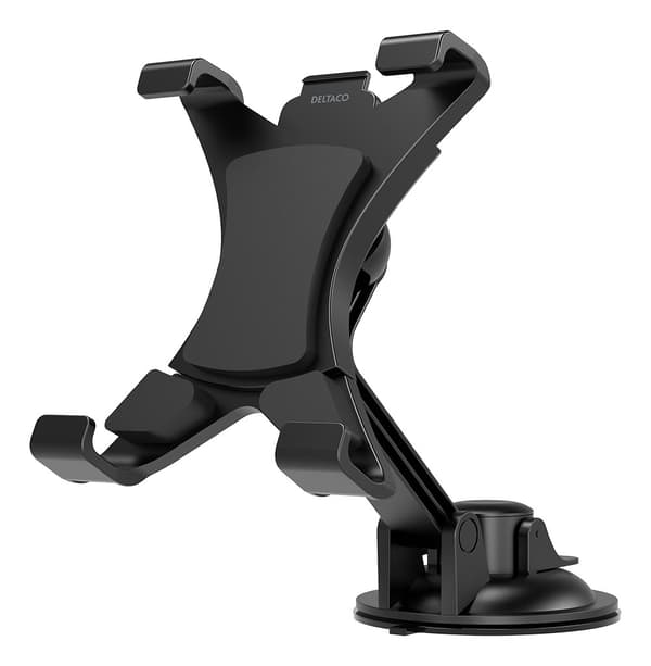 Holder for tablets in the car, adjustable bracket with sucti