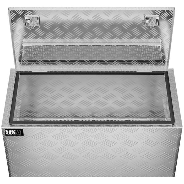 MSW Aluminiumlåda - 91 x 44,5 x 43 cm - 119 l