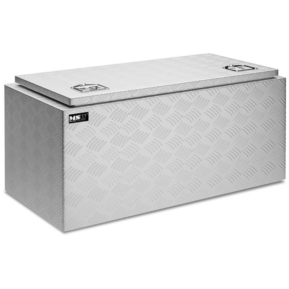 MSW Aluminiumlåda - 91 x 44,5 x 43 cm - 119 l