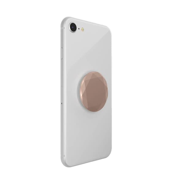 Popsockets PopGrip Metallic Diamond Rose Gold