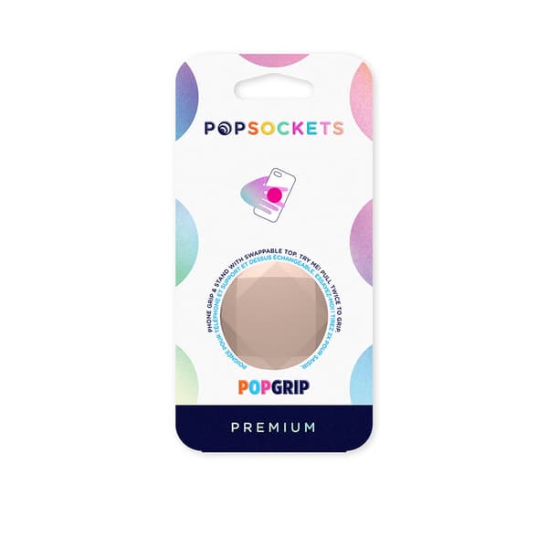 Popsockets PopGrip Metallic Diamond Rose Gold