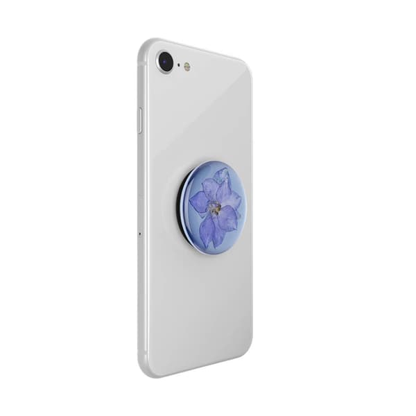 Popsockets PopGrip Pressed Flower Larkspur