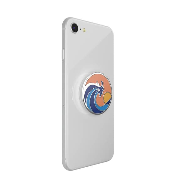Popsockets PopGrip Enamel Ride The Wave Coral