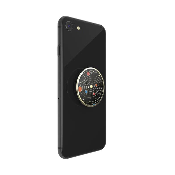 Popsockets PopGrip Enamel Solar flare Black