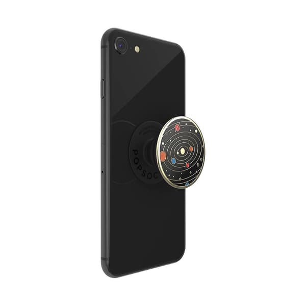 Popsockets PopGrip Enamel Solar flare Black
