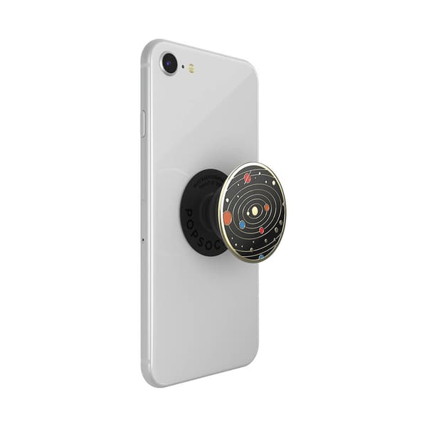 Popsockets PopGrip Enamel Solar flare Black