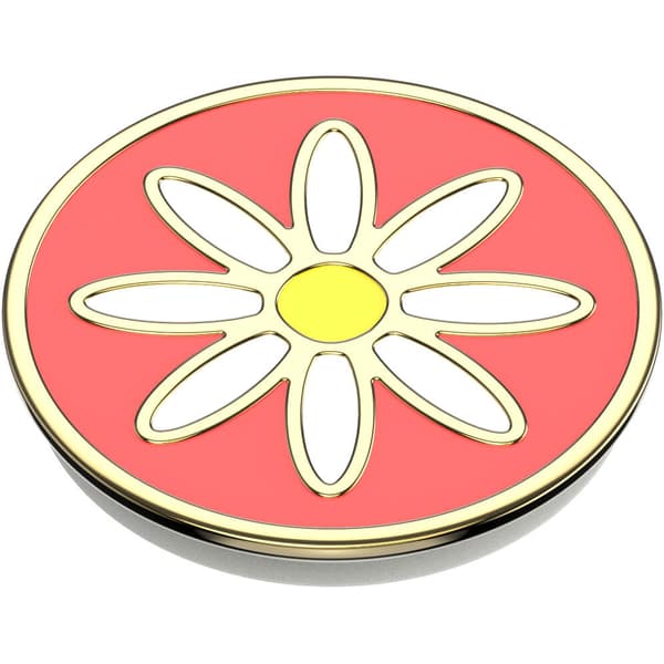 Popsockets PopGrip Enamel Quaint Daisy Coral