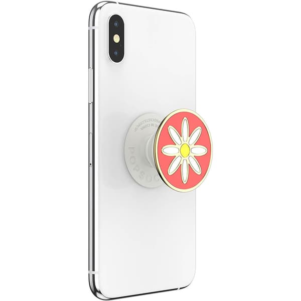 Popsockets PopGrip Enamel Quaint Daisy Coral